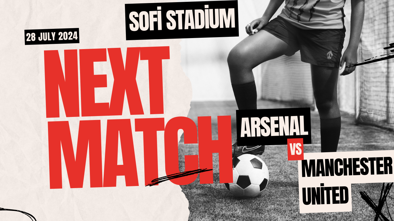 Next match: Arsenal vs Manchester United