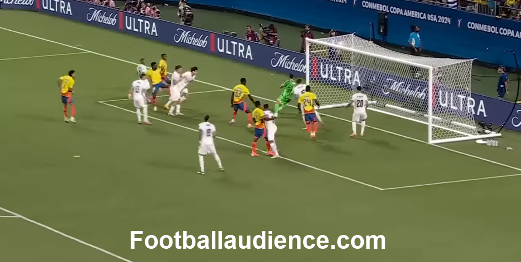 Goal colombia scored to win copa semi final