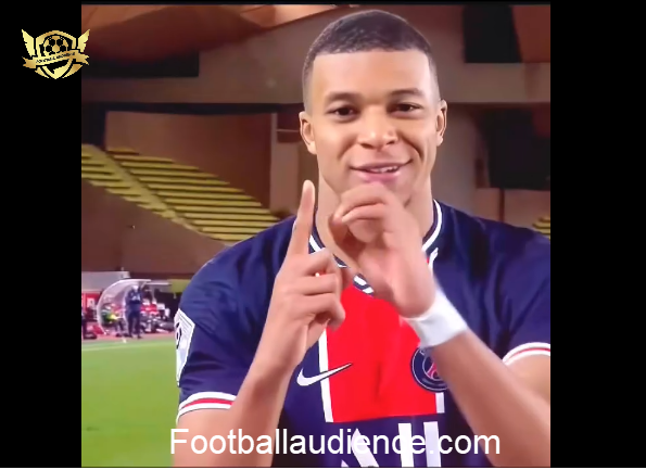 Mbappe Finger-Pointing Celebration