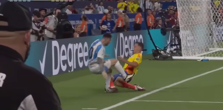 Messi Ankle Injury 