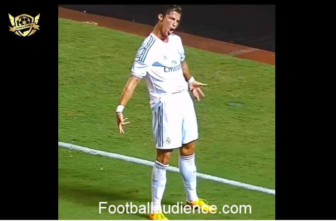 Cristiano Ronaldo's on-field presence is his goal celebration