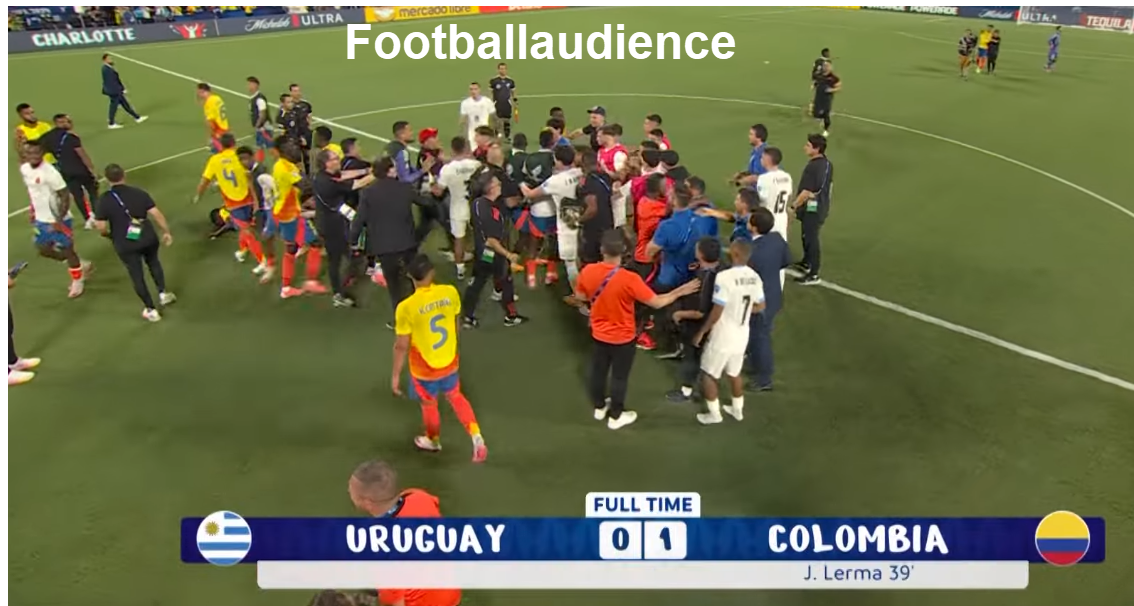 Uruguay vs Colombia