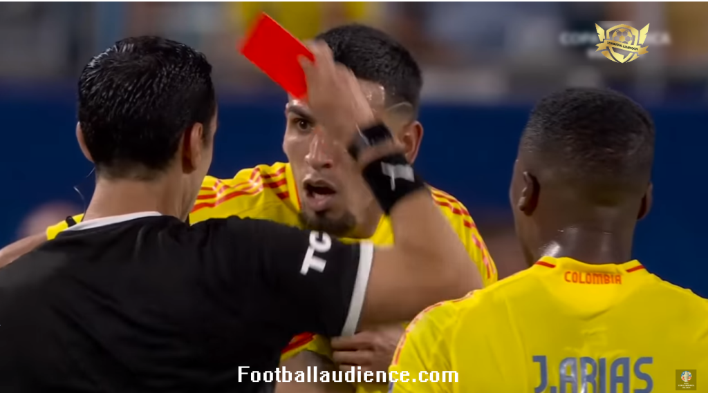  Luis Díaz's Red card in Semi Final Copa America