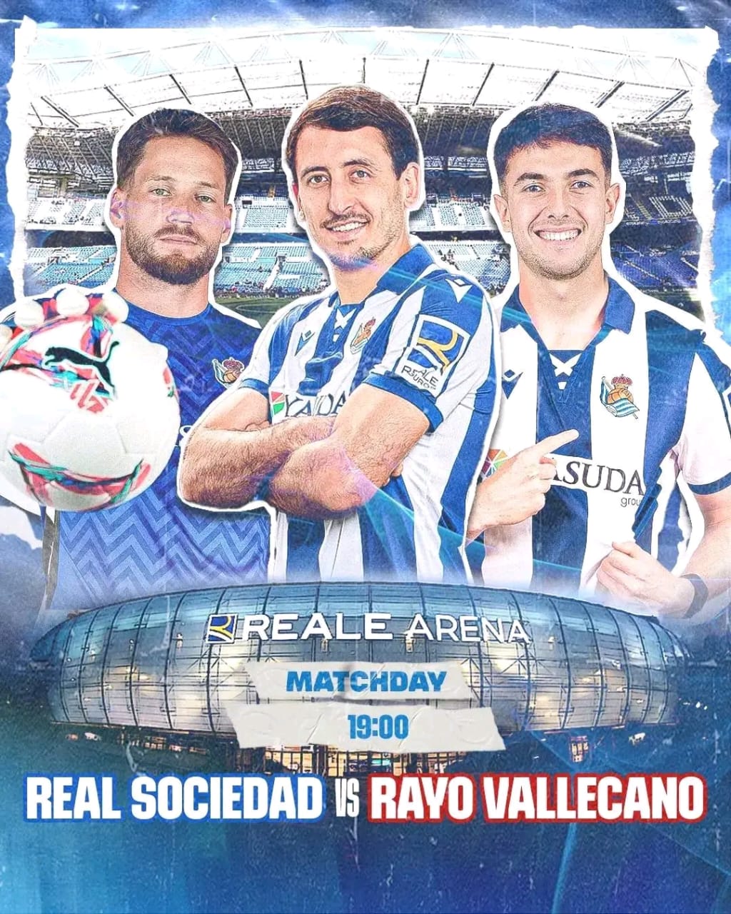 Real Sociedad vs Rayo Vallecano