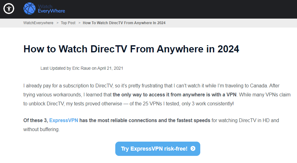 DirecTV Stream