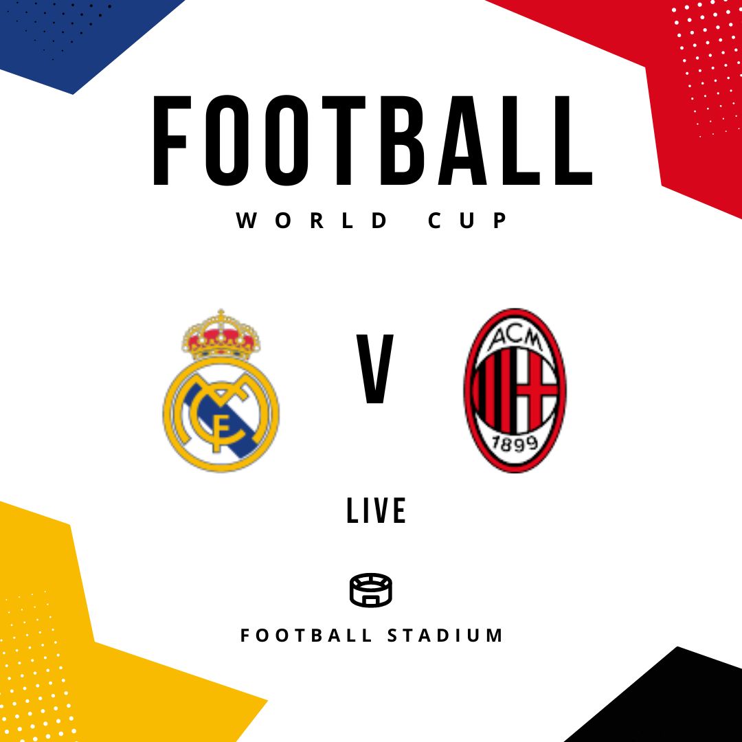 real madrid vs ac milan lineups