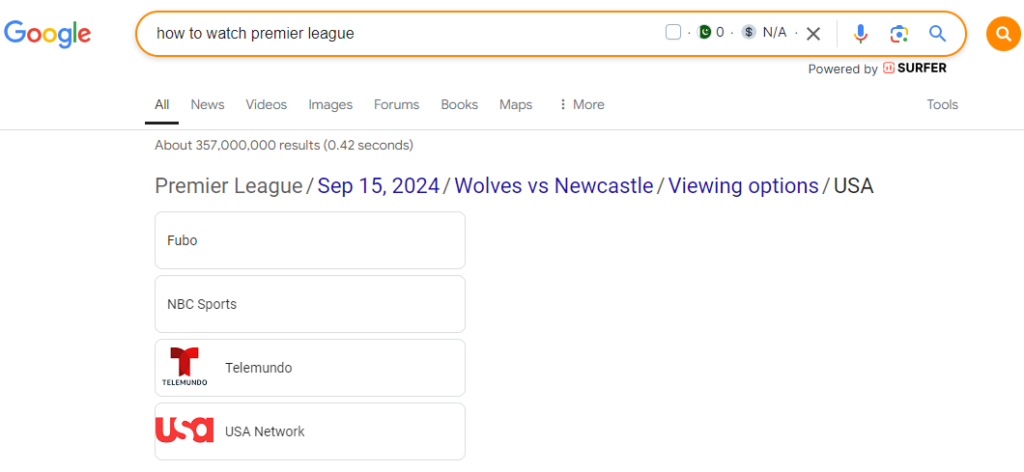 how to watch premier league