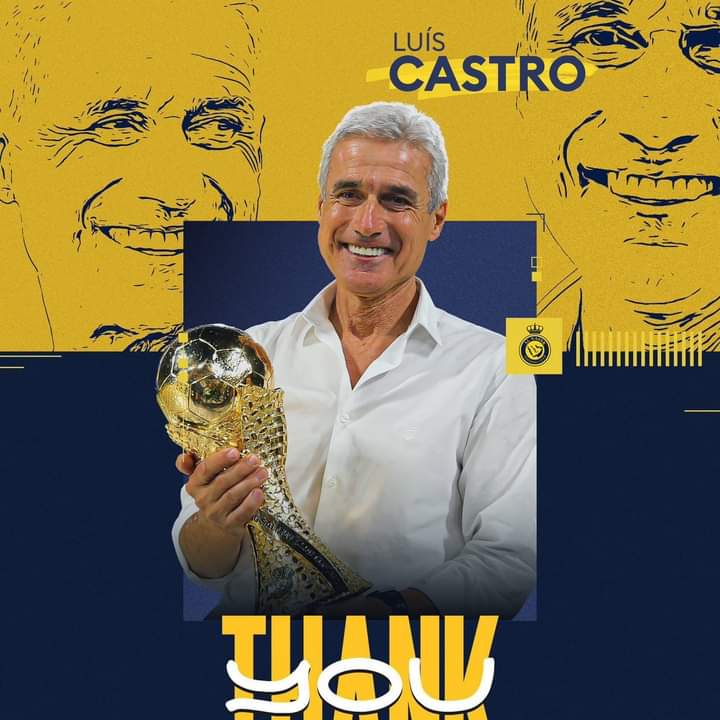 Key Trophies by Luis Castro at Al-Nassr