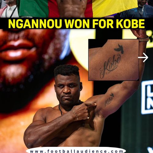 Ngannou won for kobe